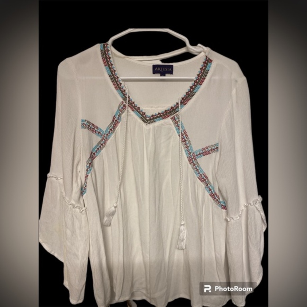 Artesia Boho blouse size XL